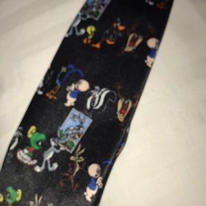 looney tunes stamp collection tie